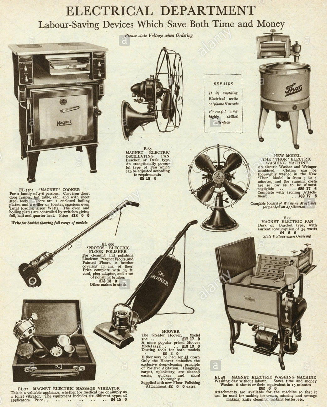1929 Harrods catalogue