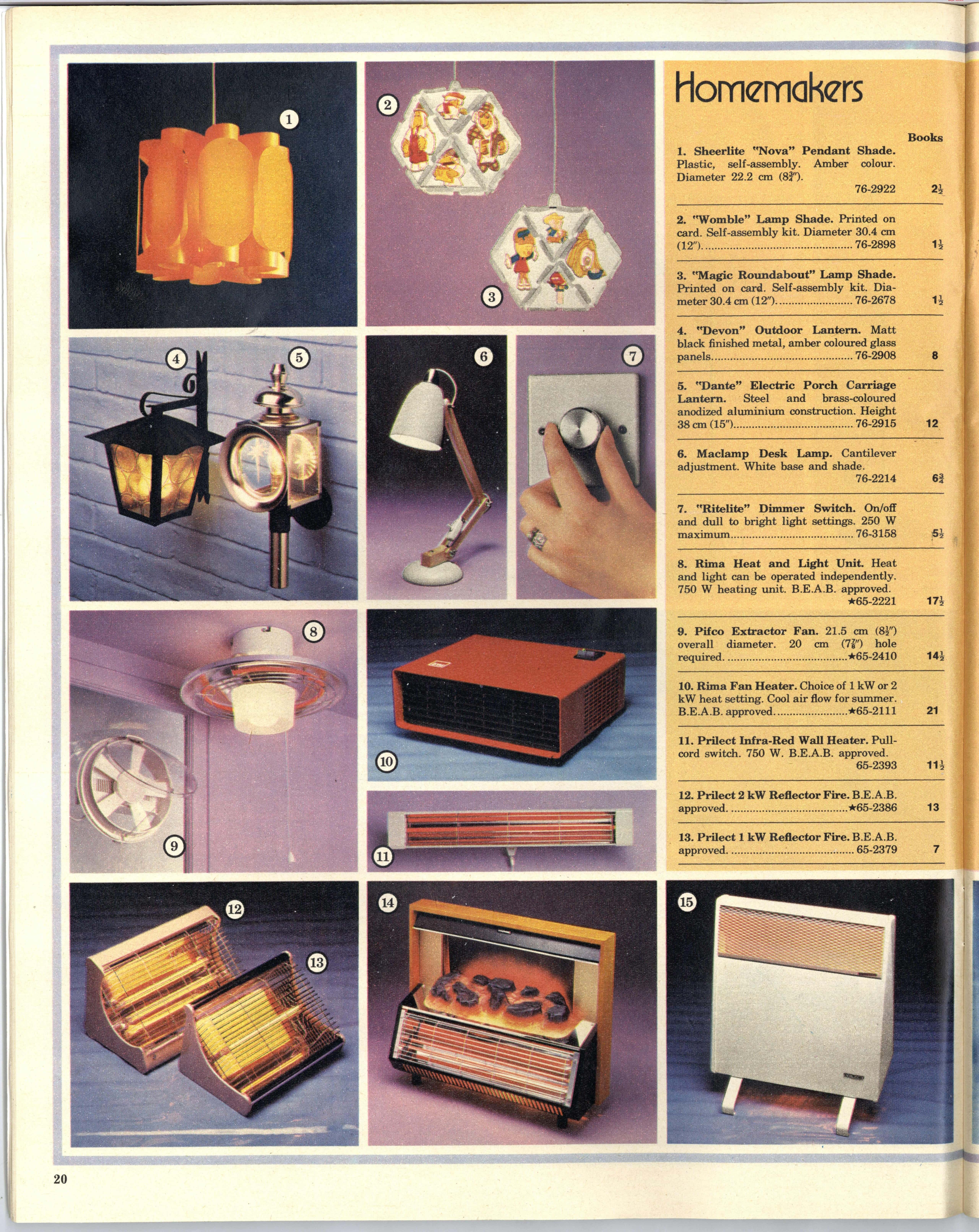 1976 Green Shield Stamps Catalogue
