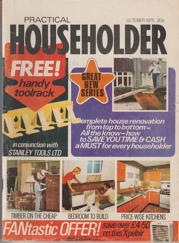 October 1975 Practical Householder magazine