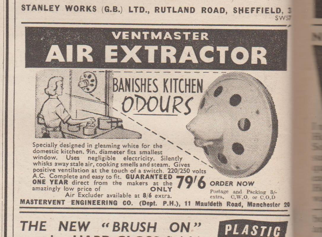October 1958 Practical Householder magazine