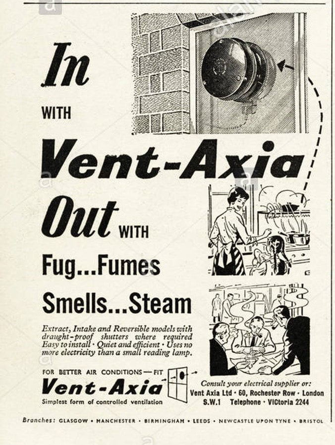 1959 Vent Axia advert