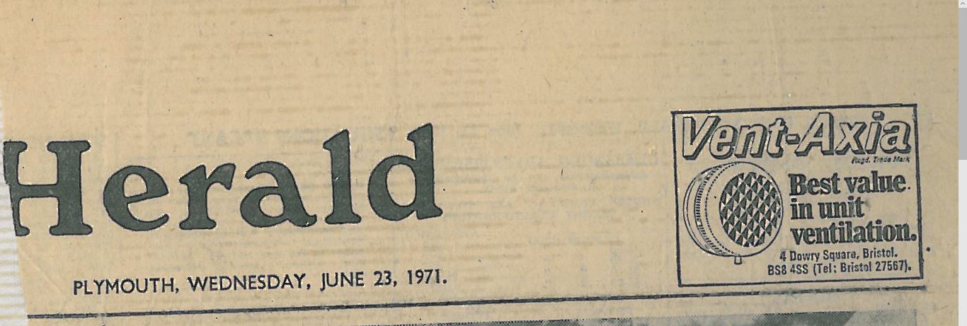 June 1971 Vent Axia advert