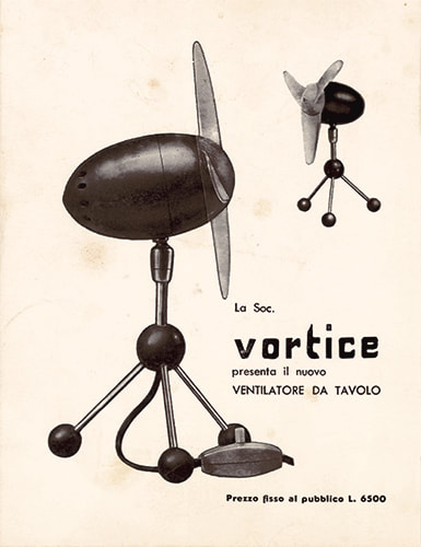 1954 Vortice advert