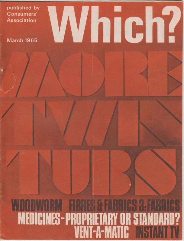 March 1965 Which? magazine