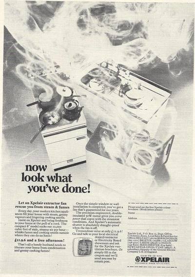 1968 Xpelair advert