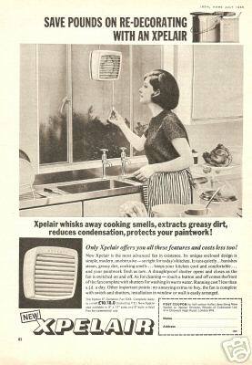 August 1965 Xpelair advert