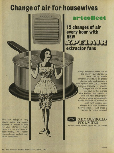 March 1965 Xpelair advert