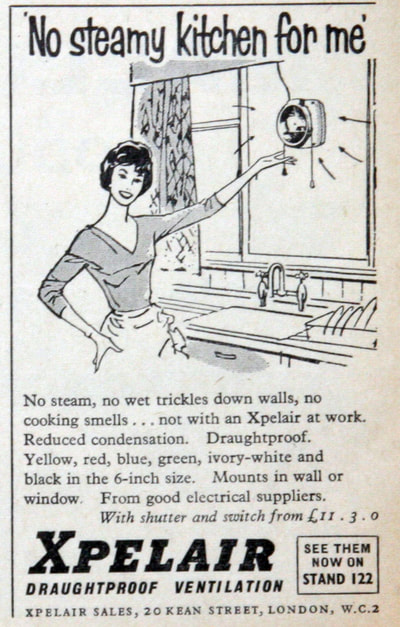 March 1960 Xpelair advert