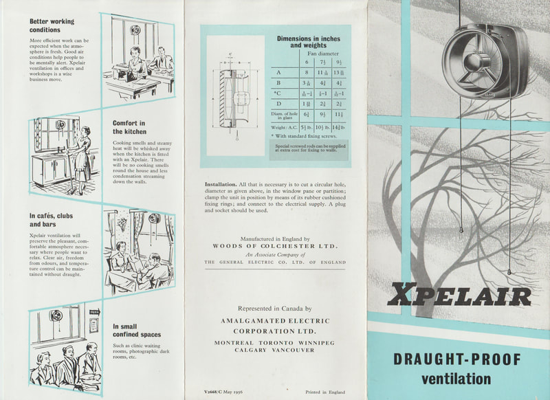 Xpelair brochure May 1956